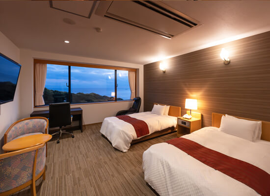 Seaside rooms Deluxe Japanese-Western Room-A