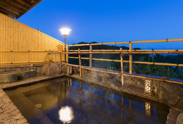 Open-air hot spring